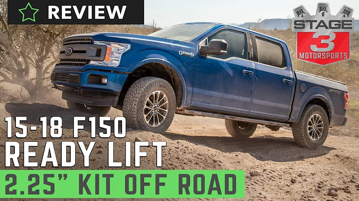 Stage 3 Motorsports 2015-2018 F150 ReadyLift 2.25 Front Strut Extension Leveling Kit Off-Road Review