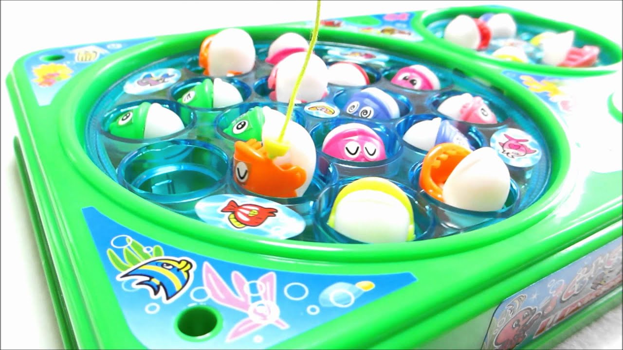 懐かしい 魚釣りゲーム おもちゃ Fishing Game Toy For Children Good Ol Days Youtube