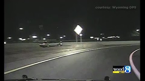 Dash cam video captures wrong way driver crash with cruiser