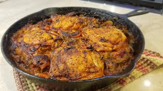 Basque Chicken Thighs