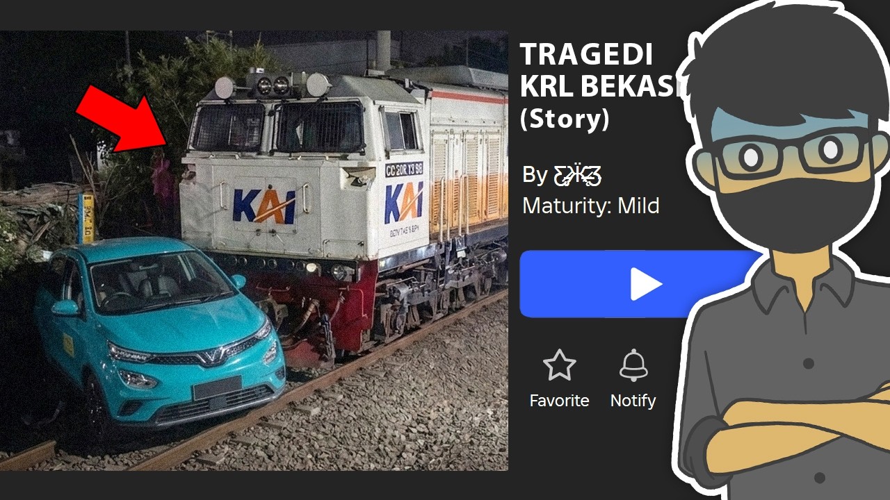 GAME ROBLOX DARI KISAH NYATA KRL BEKASI TIMUR