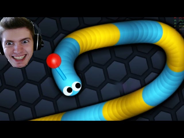 Slither.io - NOVA COBRA VERDE NEON! (SLITHERIO) 