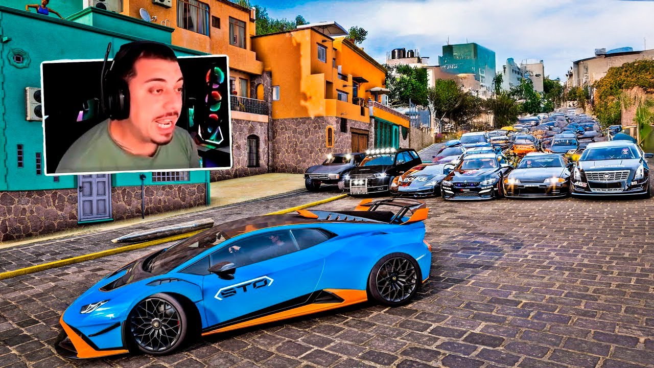 PILOTO DE FUGA COM A NOVA LAMBORGHINI HURACAN STO - FORZA HORIZON 5