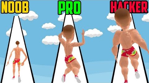 NOOB vs PRO vs HACKER in Gain Rush