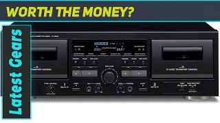 Unveiling the Teac W-1200 Dual Cassette Deck: A Blend of Nostalgia and Modern Functionality.