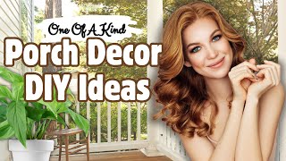 12 One Of A Kind Porch DIY Decor Ideas To Prepare You For 2024