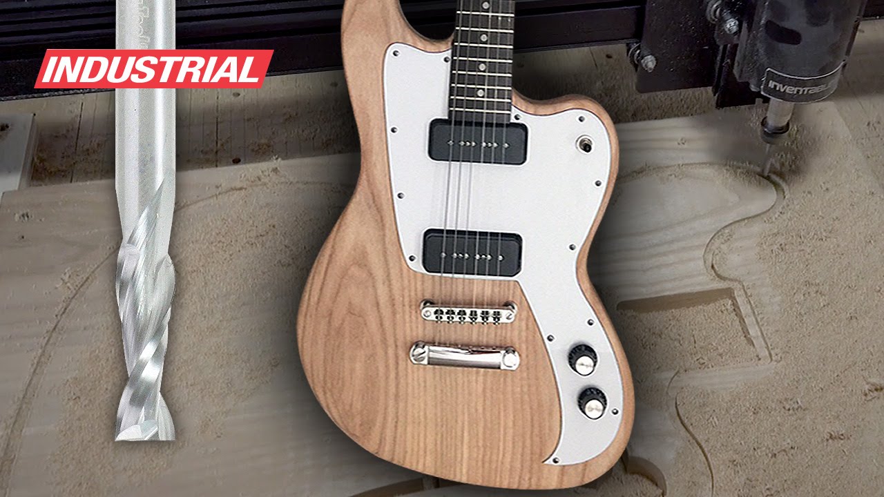 CNC Project: Electric Guitar Built By David Picciuto w/Amana Tool