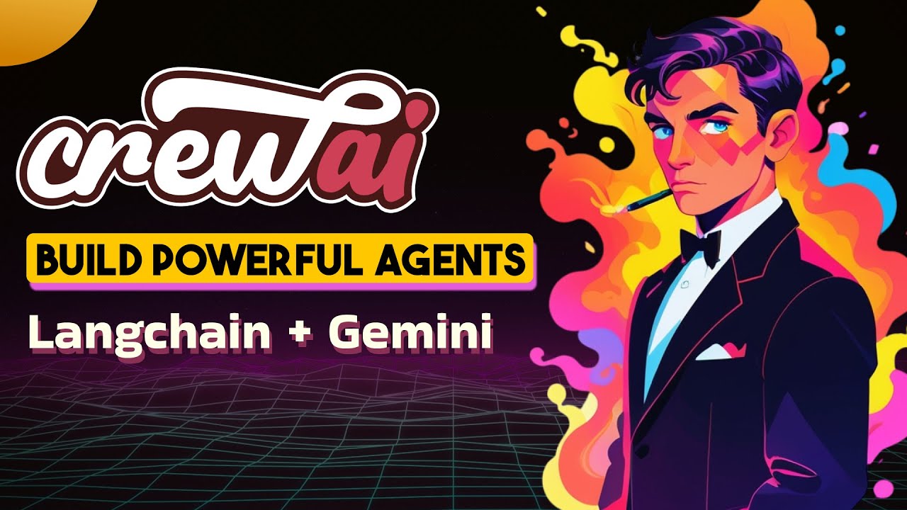 CrewAI Step-by-Step | With Lang chain and Gemini in 10 Minutes