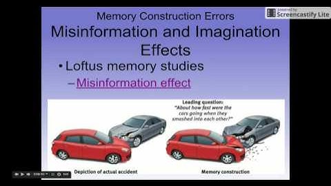 Memory Construction Errors