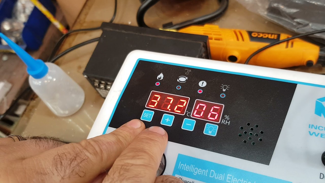 طريقة تنظيم فقاسة صيني ٢٤ بيضة بنظام الدحرجة