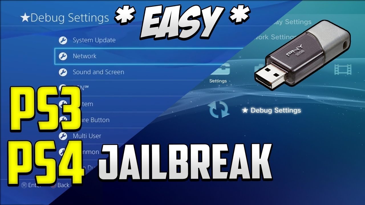 PS4 JAILBREAK TUTORIAL EASY WITH USB WORKING 2017 NOT PATCHED + DOWNLOAD