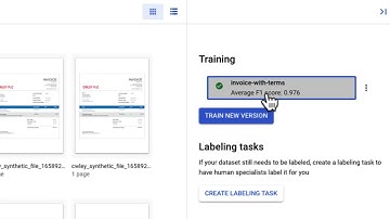 Document AI Workbench Extractor - Model Based Training