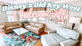 Disney's Old Key West 1 Bedroom Villa | ROOM TOUR 2023