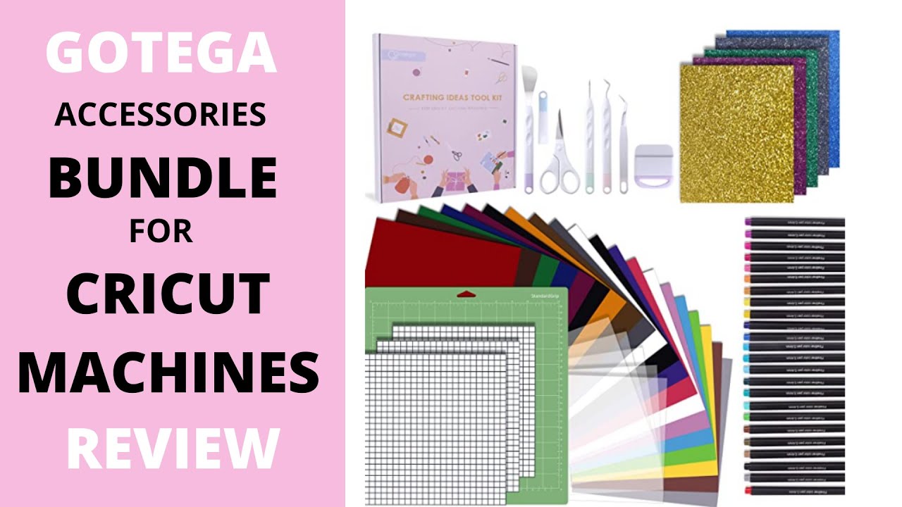 Gotega accessories craft bundle Review for all Cricut machines  s