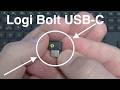 Подключение клавиатуры и мыши к одному Logi Bolt USB-C