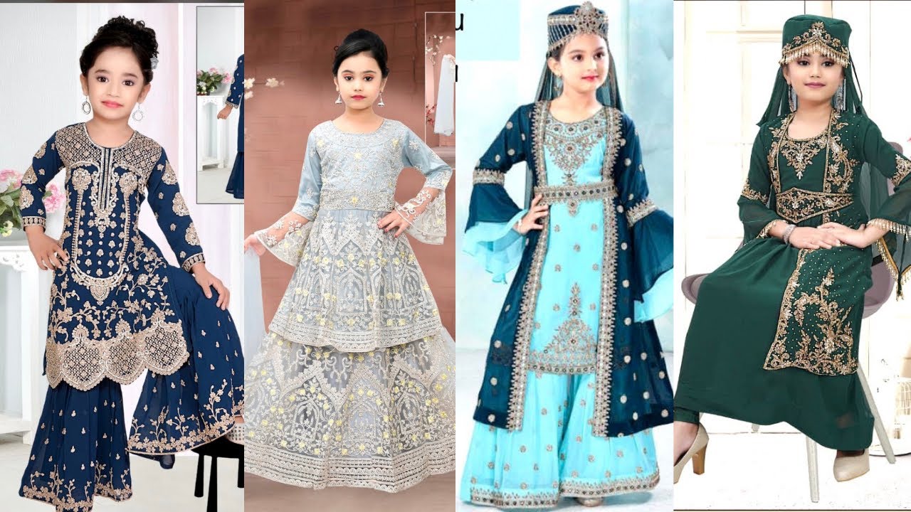 Sharara dress for baby girls | Pakistani kids dresses, Baby girl dresses  fancy, Indian dresses for kids