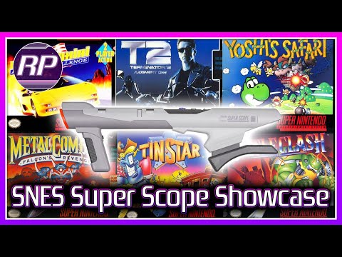 SNES Super Scope Showcase - All Compatible Games - Retro Pals