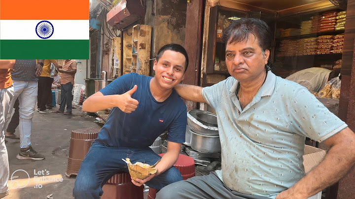 Probando COMIDA CALLEJERA De La INDIA ( La Mas Letal del Mundo)