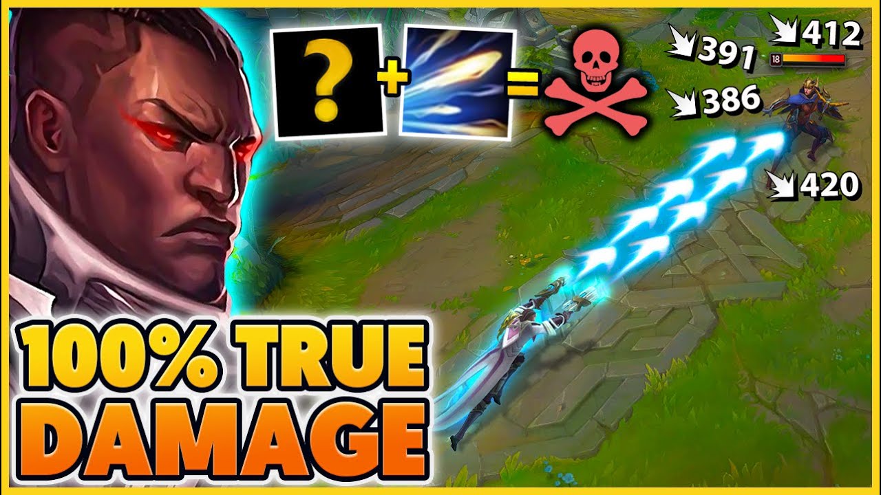 THIS MAKES LUCIAN DEAL TRUE DAMAGE (SECRET SYNERGY) - BunnyFuFuu | League of Legends