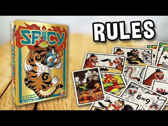 How to play SPICY card game (official rules, instructions and gameplay) | Spielregeln TV