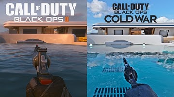 "Hijacked" Map Comparison - Cold War vs Black Ops II (2012/2020)