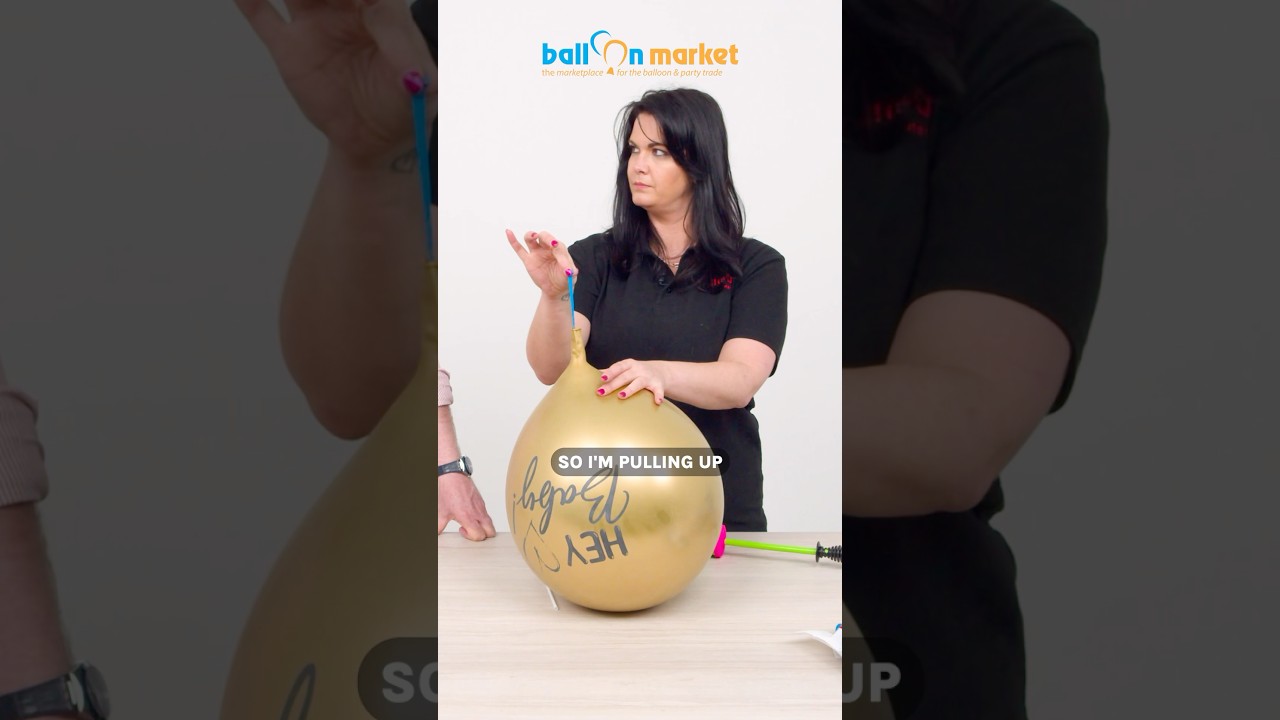 Here's how to Inflate Smaller Balloons Inside a Larger Balloon