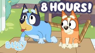 8 HOURS of Games ⭐️ 🔴 Bluey and Bingo Prerend to be Animals 🦎 💙 | Bluey