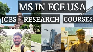MASTERS IN ECE || USA || WORTH or NOT?? || COURSES || RESEARCH ASSISTANTSHIP