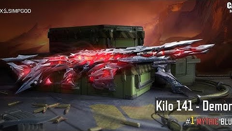 New Mythic kilo 141 Demon song voice line 😍