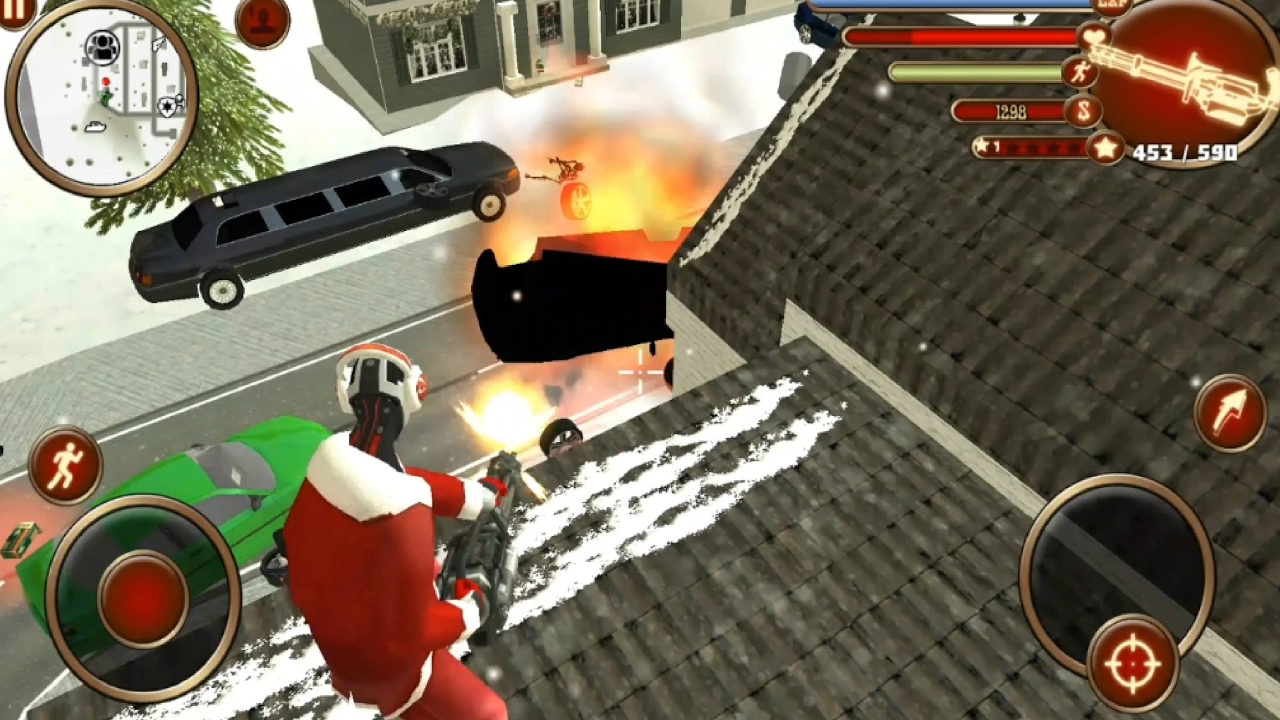 ► Christmas Rope Hero 2017 (Naxeex LLC) Android Gameplay By games hole 