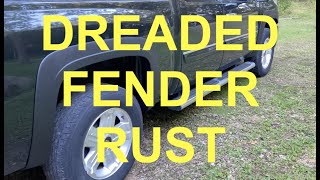 DREADED FENDER RUST SOLVED on our 2013 Chevrolet Silverado Crew Cab with FENDER 