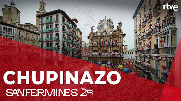 CHUPINAZO de SAN FERMÍN 2025 en DIRECTO
