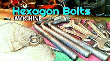 Hexagon Bolt Making In Cold Forging Machine / Bolt & Nuts Machine