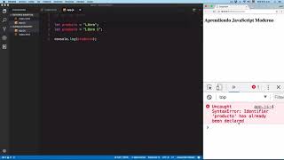 Curso JavaScript: var, let y const Parte 2