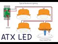 ATX LED - wiring the DL-120 LED light fixture with tunable white, part 2