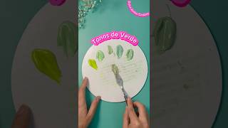 TRUCO rápido para hacer COLOR VERDE / How to make green color?  - ROYAL ICING