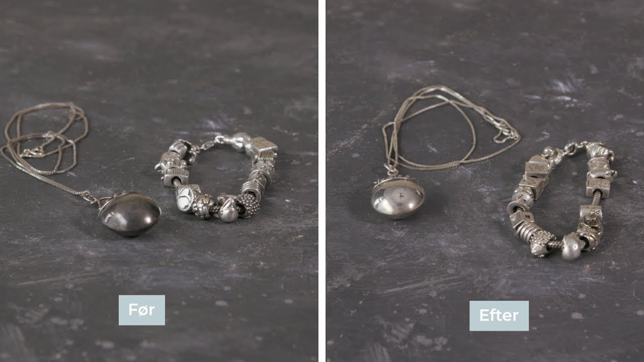 Effektiv rens smykker sølv - YouTube