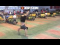 Chinese weightlifting Lin qingfeng running handstand