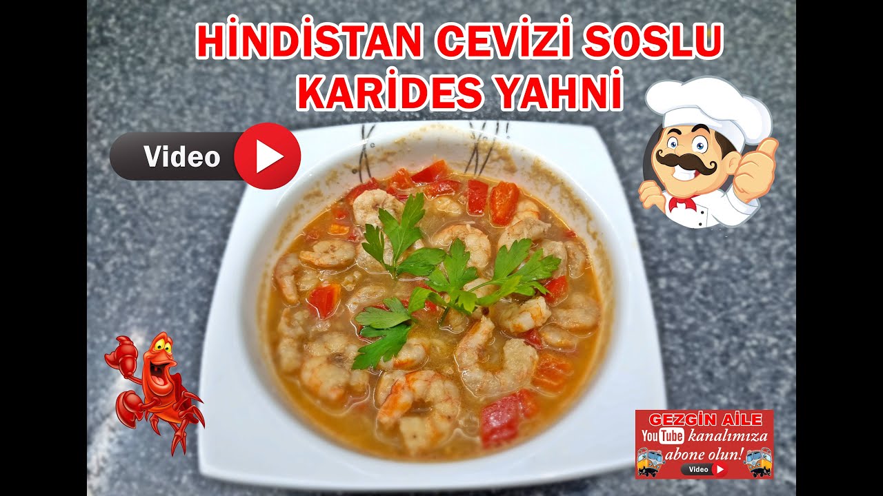 Hindistan Cevizi Soslu Karides Yahni (Yemek Tarifi) Hindistan Cevizi Soslu Karides Yahni (Yemek Tarifi)