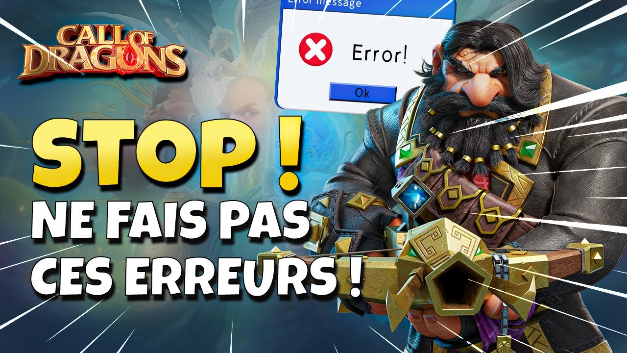 ❌НЕ ДЕЛАЙТЕ ЭТИХ ОШИБОК! ЗОВ ДРАКОНОВ