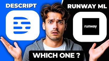 Vergelijking tussen Descript en Runway ML | Beste AI-videobewerkingstool 2025