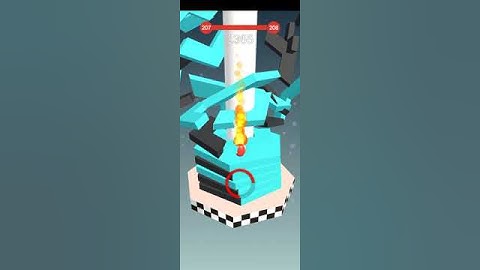 STACK BALL LEVEL 207 #shorts