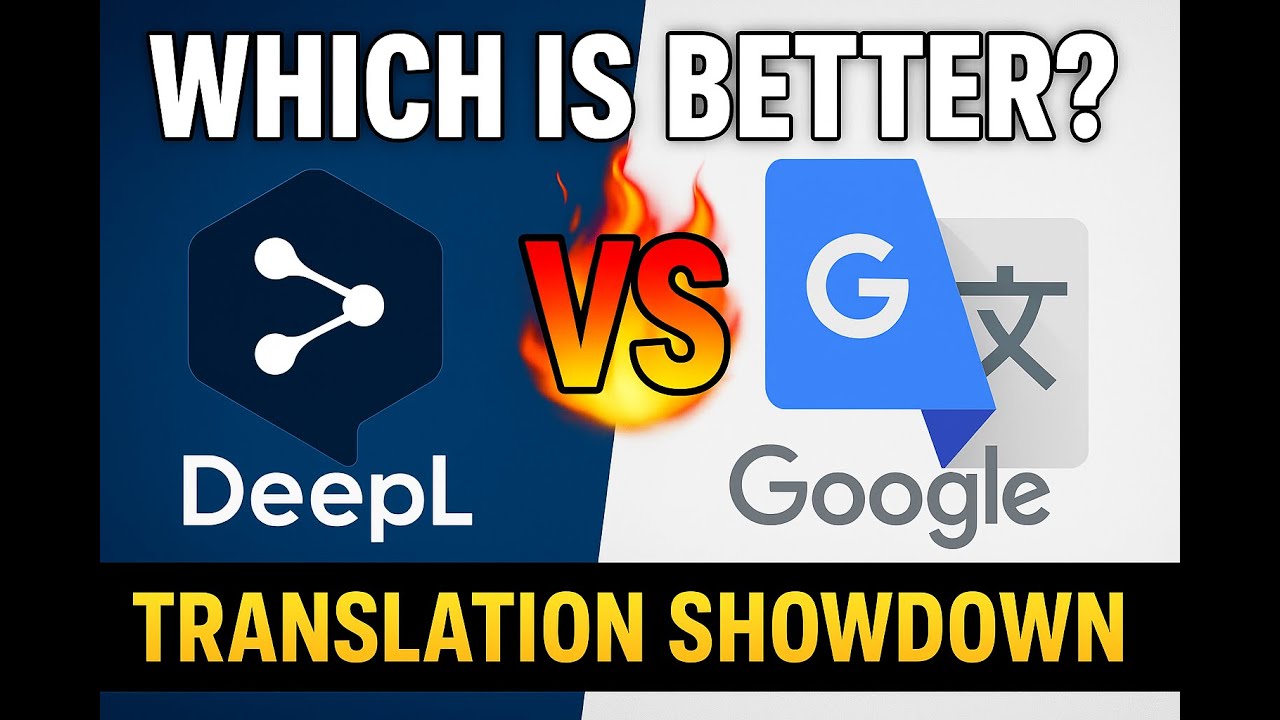 DeepL vs Google Translate: Which One Is More Accurate? 🤔 - YouTube