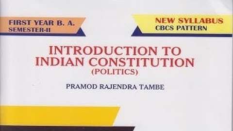 Indian constitution syllabus copy for NEP students RCUB.