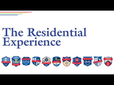 The Residential Experience - Red, Blue, & YOU! 2022