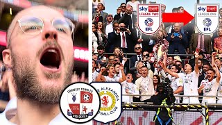 The Moment Crawley Beat Crewe To Win The League 2 Playoff Final!| Matchday Vlog
