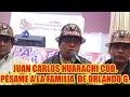 JUAN CARLOS HUARACHI DE LA CENTRAL OBRERA BOLIVIANA PIDE ESCLARECER LO SUCEDIDO CON ORLANDO G.