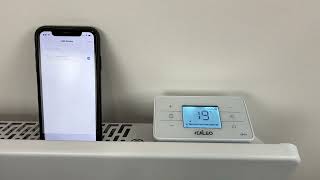 BVF CP1 heating panel WiFi connection guide screenshot 3