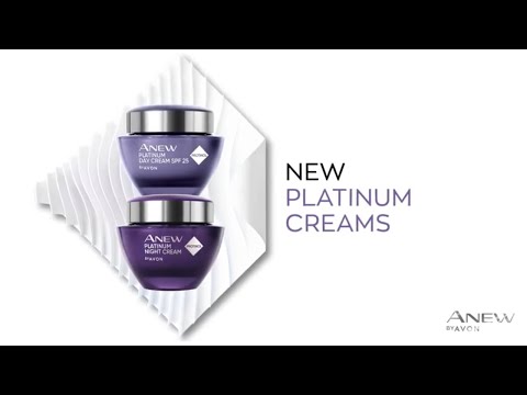 Anew Platinum Day & Night Creams #LINK TO BUY 👇 https://linktr.ee/Beauty.And.Style #Avon #Anew