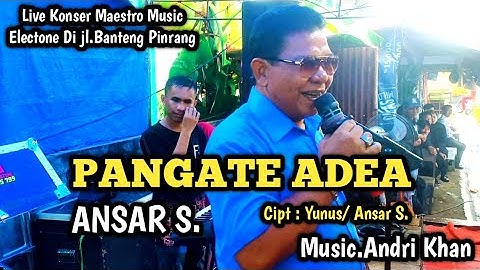 Pangate Adea || Cipt. Ansar S. Live Konser Ansar S.& Andri Khan Di Jl.Banteng Kab.Pinrang.